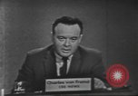 Image of presidential election debate United States USA, 1960, second 13 stock footage video 65675073655