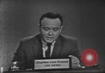 Image of presidential election debate United States USA, 1960, second 17 stock footage video 65675073655