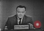 Image of presidential election debate United States USA, 1960, second 25 stock footage video 65675073655