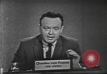 Image of presidential election debate United States USA, 1960, second 26 stock footage video 65675073655
