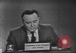 Image of presidential election debate United States USA, 1960, second 29 stock footage video 65675073655