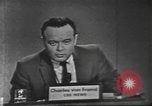 Image of presidential election debate United States USA, 1960, second 30 stock footage video 65675073655