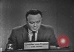 Image of presidential election debate United States USA, 1960, second 31 stock footage video 65675073655