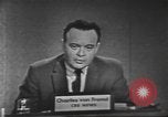 Image of presidential election debate United States USA, 1960, second 33 stock footage video 65675073655