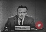 Image of presidential election debate United States USA, 1960, second 34 stock footage video 65675073655