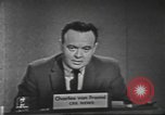 Image of presidential election debate United States USA, 1960, second 35 stock footage video 65675073655