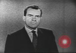 Image of presidential election debate United States USA, 1960, second 39 stock footage video 65675073655
