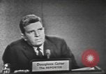 Image of presidential election debate United States USA, 1960, second 4 stock footage video 65675073656