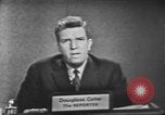 Image of presidential election debate United States USA, 1960, second 8 stock footage video 65675073656