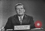 Image of presidential election debate United States USA, 1960, second 15 stock footage video 65675073656