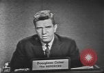 Image of presidential election debate United States USA, 1960, second 23 stock footage video 65675073656
