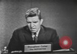 Image of presidential election debate United States USA, 1960, second 24 stock footage video 65675073656