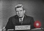 Image of presidential election debate United States USA, 1960, second 30 stock footage video 65675073656