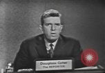 Image of presidential election debate United States USA, 1960, second 31 stock footage video 65675073656