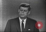 Image of presidential election debate United States USA, 1960, second 40 stock footage video 65675073656
