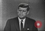 Image of presidential election debate United States USA, 1960, second 45 stock footage video 65675073656