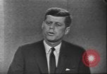 Image of presidential election debate United States USA, 1960, second 47 stock footage video 65675073656