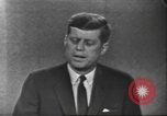 Image of presidential election debate United States USA, 1960, second 51 stock footage video 65675073656
