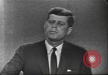 Image of presidential election debate United States USA, 1960, second 53 stock footage video 65675073656