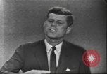 Image of presidential election debate United States USA, 1960, second 54 stock footage video 65675073656