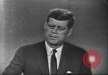 Image of presidential election debate United States USA, 1960, second 55 stock footage video 65675073656