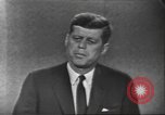 Image of presidential election debate United States USA, 1960, second 57 stock footage video 65675073656