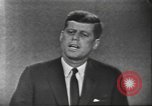 Image of presidential election debate United States USA, 1960, second 60 stock footage video 65675073656