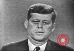 Standbild Präsidentschaftswahlen Debatte United States USA, 1960, aus Sekunde 60 historischem Filmmaterial Videoclip 65675073657