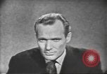 Image of presidential election debate United States USA, 1960, second 25 stock footage video 65675073660