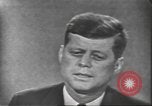 Image of presidential election debate United States USA, 1960, second 25 stock footage video 65675073661