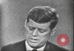 Image of presidential election debate United States USA, 1960, second 49 stock footage video 65675073661