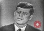 Image of presidential election debate United States USA, 1960, second 58 stock footage video 65675073661