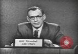 Image of presidential election debate United States USA, 1960, second 4 stock footage video 65675073662
