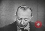 Image of presidential election debate United States USA, 1960, second 28 stock footage video 65675073662