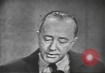 Image of presidential election debate United States USA, 1960, second 39 stock footage video 65675073662