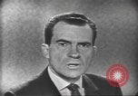 Image of presidential election debate United States USA, 1960, second 52 stock footage video 65675073662