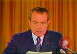 Image of Richard Nixon Washington DC USA, 1973, second 56 stock footage video 65675073678
