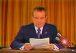 Image of Richard Nixon Washington DC USA, 1973, second 13 stock footage video 65675073679