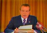 Image of Richard Nixon Washington DC USA, 1973, second 42 stock footage video 65675073679