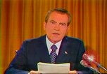 Image of Richard Nixon Washington DC USA, 1973, second 12 stock footage video 65675073680