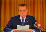 Image of Richard Nixon Washington DC USA, 1973, second 17 stock footage video 65675073680