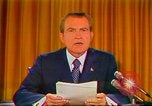Image of Richard Nixon Washington DC USA, 1973, second 19 stock footage video 65675073680