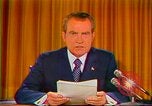 Image of Richard Nixon Washington DC USA, 1973, second 21 stock footage video 65675073680