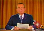 Image of Richard Nixon Washington DC USA, 1973, second 27 stock footage video 65675073680