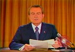 Image of Richard Nixon Washington DC USA, 1973, second 28 stock footage video 65675073680