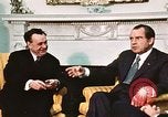 Image of Richard Nixon Washington DC USA, 1972, second 23 stock footage video 65675073687