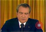Image of Richard Nixon economic address on inflation and energy Washington DC USA, 1973, second 1 stock footage video 65675073716