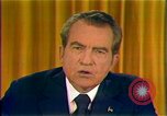 Image of Richard Nixon economic address on inflation and energy Washington DC USA, 1973, second 5 stock footage video 65675073716