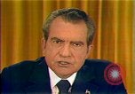 Image of Richard Nixon economic address on inflation and energy Washington DC USA, 1973, second 12 stock footage video 65675073716
