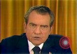 Image of Richard Nixon economic address on inflation and energy Washington DC USA, 1973, second 13 stock footage video 65675073716